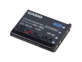 Battery NP-80 for Casio EX-S5, EX-S6, EXZ33, EXZ550, EX-S7